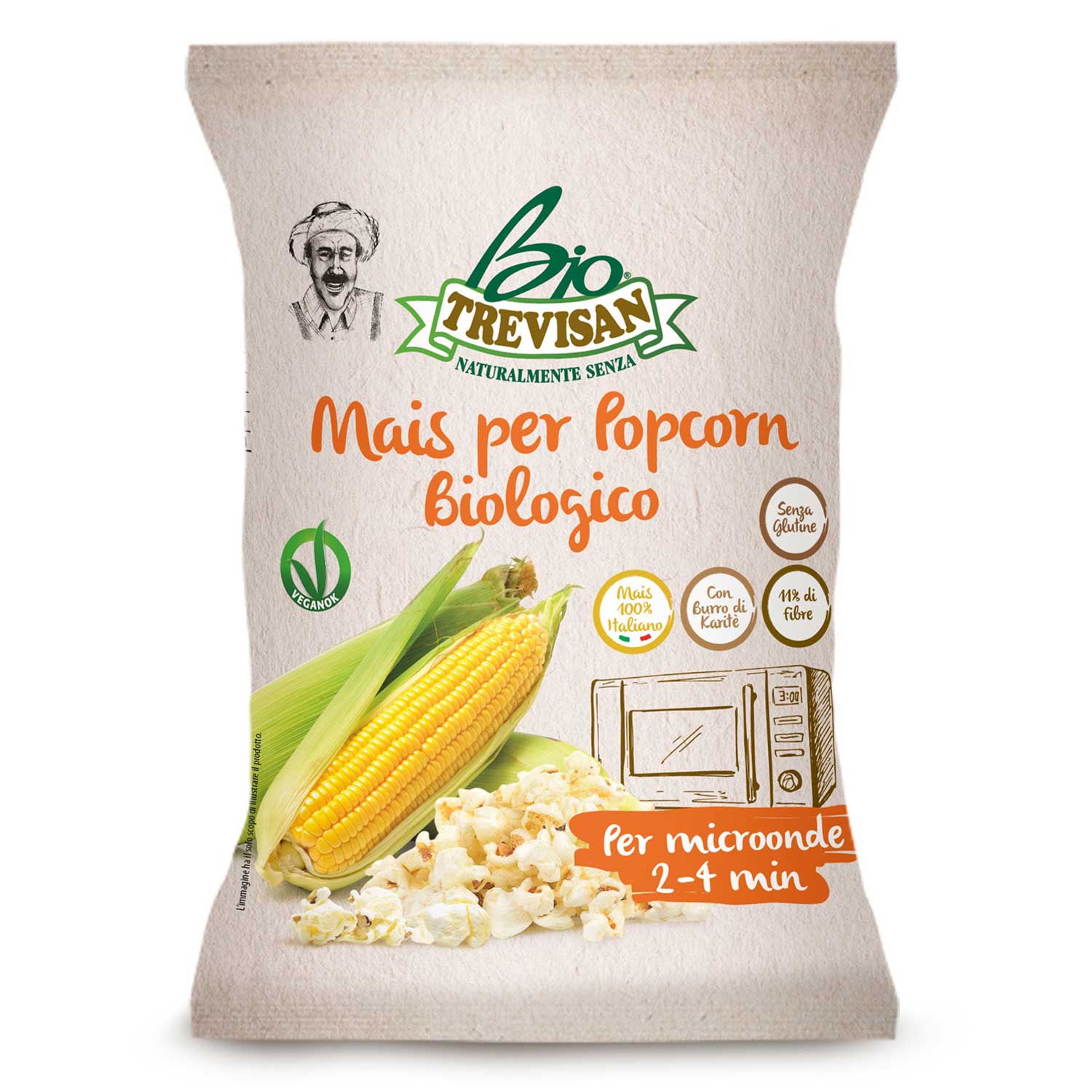 SNACK FUN Popcorn per microonde, burro